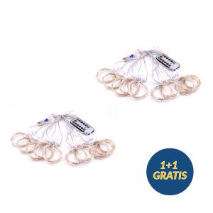 ColorfulCurtain, perdea luminoasă cu 300 de lumini LED colorate 1+1 GRATUIT