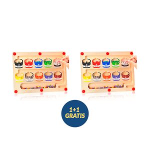 SortBoard, jucărie didactică pentru sortare și învățare despre culori 1 + 1 GRATUIT