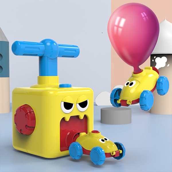 BallonCar, un joc magic de curse de mașini care funcționează cu ajutorul baloanelor