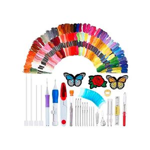 EmbroideryKit, un set cu 136 de piese și alte cele mai comune accesorii pentru broderie