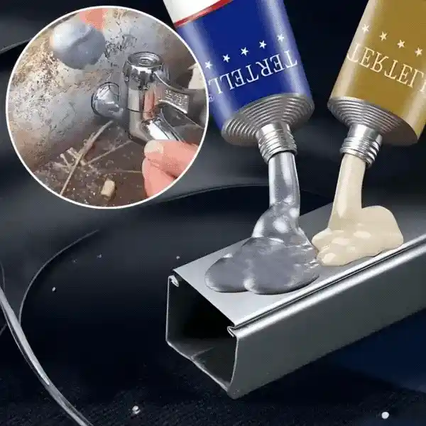 GlueStar, adeziv bicomponent pentru sudare la rece și reparații simple (2 tuburi)